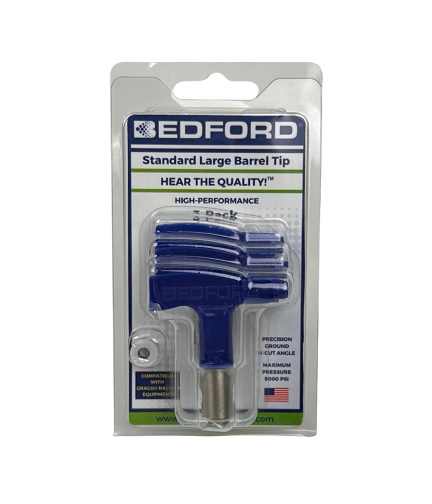 Bedford 33-10411-3 is Graco LTX411 Std. Contractor Tip 411 Lg Barrel 3Pk aftermarket replacement