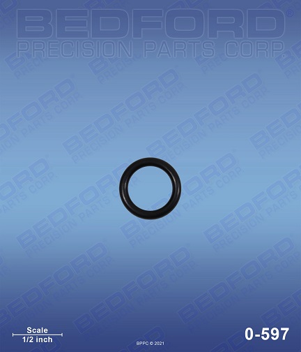 Bedford 0-597 is Graco 156082 O-Ring aftermarket replacement