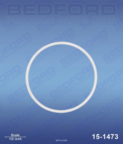 Bedford 15-1473 is SPEEFLO 145-031 Teflon O-Ring aftermarket replacement