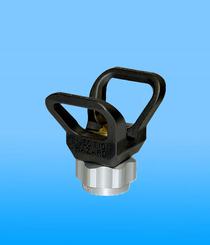 Bedford 33-7002 is Graco 243263 11/16" (F) Hand-Tight Reversible Tip Guard aftermarket replacement