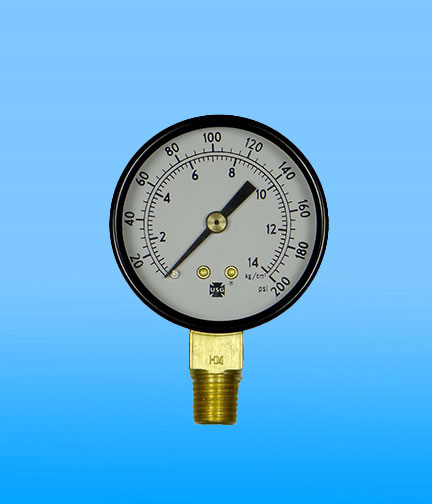 Bedford 28-719 is Graco 100-960 Gauge,1/4" NPT Bottom Mount 0-200 PSI 2" aftermarket replacement
