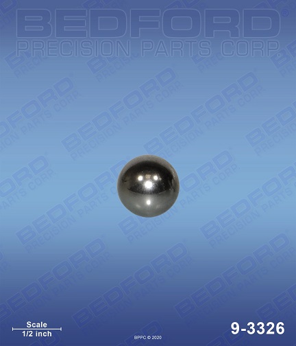 Bedford 9-3326 is Graco 112926 Ball aftermarket replacement