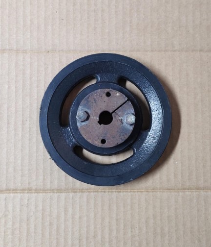 WRIGHT STANDER 71460068 PULLEY, A 5.25in SINGLE GROOVE H BORE (USED)