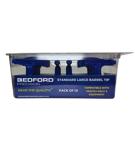 Bedford 33-10213-10 is Graco LTX213 Std. Contractor Tip 213  Lg Barrel 10Pk aftermarket replacement